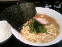 「ラーメン固め+海苔増し」@八七三家の写真