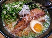 「拉麺（わけねぎトッピング）」@○麺堂の写真