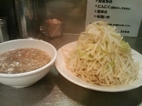 「つけめん（野菜マシ、ニンニク）」@らーめん大 池袋店の写真