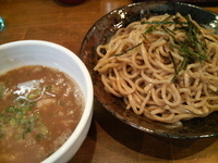 「つけ麺「中盛300g」（750円）」@つけ麺 梛木の写真