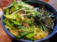 「つけ麺中盛り（800円）+野菜（100円）」@ラーメン猪太の写真