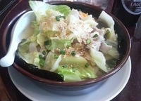 「キャベツと豚の湯麺（880円）」@上海バール 秋葉原店の写真