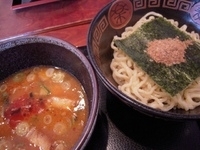 「辛つけめん」@つけめん熊谷学校の写真