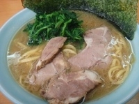 「ラーメン+ほうれん草（750円）」@極楽汁麺 らすたの写真