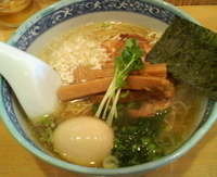 「とりそば塩」@らーめん いまるやの写真