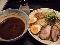 「ブラックつけ麺」@麺家いろは 射水本店の写真