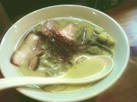 「豆煮干し 青樹みどり（60食限定）」@らーめん・つけめん いつ樹の写真