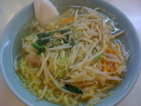 「タンメン（￥600）」@千成飯店の写真