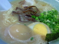 「煮玉子ラーメン700円」@博多ばってんラーメンの写真
