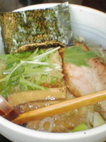 「塩らぁ麺（￥680）」@濱塩らぁめん 白虎の写真