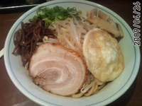 「まぜそば（700円）」@つけめん 眞司の写真