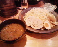 「醤油つけ麺（特盛）」@つけめん 麺屋 はぐれ星の写真