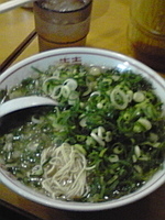 「バリネギラーメン（700円）」@初代 だるま キャナルシティラーメンスタジアム2店の写真