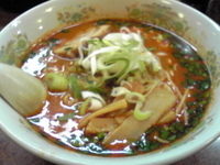 「坦々麺 太麺 中辛」@時ちゃんラーメンの写真