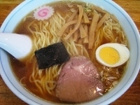 「らーめん（並） 700円」@らーめん サニーの写真