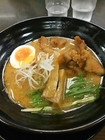 「ダブルスープ系パーコー麺セット」@富士見食堂の写真