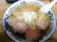 「チャーシューメン(麺カタメ) ¥800」@手打ちらーめん らーめん亭の写真