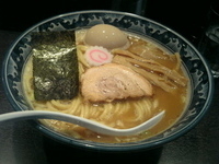 「味玉中華そば中盛り」@中華そば わた井の写真