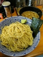 「つけ麺+大盛（無料）」@すーぷ道 連の写真