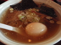 「庄内浜シオラーメン+味玉 【700円+100円】」@燃えよ!ヒバゴンの写真