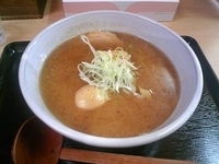 「炙り（焦がし）醤油+替え玉」@麺処 福吉 極の写真