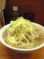 「小ラーメン（ニンニク）」@ラーメン二郎 立川店の写真