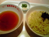 「和風つけそば（梅風味）」@おおぎやラーメン 前橋大友店の写真