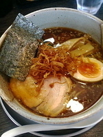 「焦がし醤油（細麺）」@麺屋 番の写真