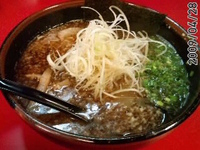 「魚介豚骨ネギラーメン（670円）」@らーめん ぶん家の写真