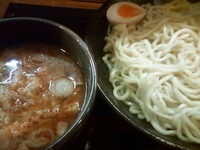 「醤油つけ麺」@つけ麺屋 のぶなが 北口店の写真