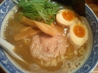 「半熟味玉こってりらーめん（720円）」@らーめん がんちゃの写真