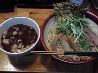 「大盛りつけめん（450g）￥950つけめん用TKZ￥150」@らぁめん 葉月の写真