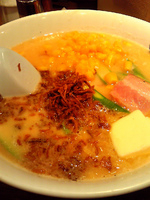 「北の恵みラーメン」@らーめん むつみ屋 溝の口店の写真