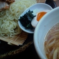 「極細つけ麺 750円」@らー麺にしかわの写真