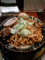 「爆盛油脂麺:850円」@らーめん 平太周 味庵の写真