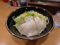 「汁なし和え麺 塩まぜそば大盛り」@ら〜麺 なかにしの写真
