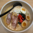 九州とんこつみそらーめん+味付玉子