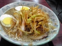 「土佐っ子ネギチャーシューメン+ライス」@環七土佐っ子ラーメン 池袋店の写真