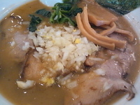 「地どりラーメン（正油）700円」@地どりラーメンの写真