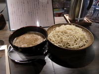 「つけ麺大盛り（だしごはん付き）」@時屋の写真