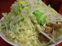 「大豚（野菜・ニンニク・アブラ）850円」@ラーメン二郎 千住大橋駅前店の写真