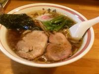 「中華そば」@青竹平打ち中華そば 麺壱吉兆の写真