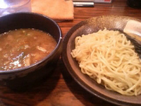 「鶏白湯（こってり）つけ麺」@つけ麺 大臣の写真