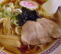 「自慢ラーメン 400円」@六文そば 大門店の写真