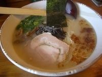 「鶏そば（普通・普通） 680円」@鶏そばや 竜神洞の写真