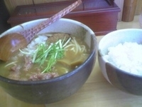 「濃厚ラーメン大盛+白飯」@麺屋じげんの写真