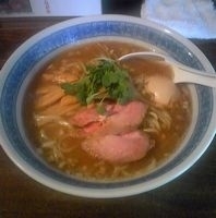 「らーめん（200g）+味玉」@燦燦斗の写真