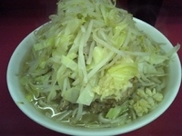 「小ラーメン（ニンニク）」@ラーメン二郎 ひばりヶ丘駅前店の写真