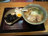 「特製名中そば（醤油）」@茶屋亭の写真