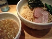 「つけ麺大盛 750円+100円」@○心厨房の写真